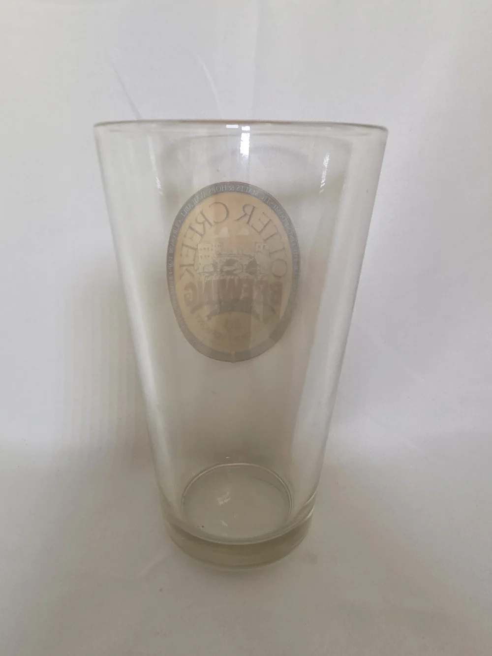Otter Creek Brewing‎ Fine Ales, Middlebury, Vermont, 16 Oz Pint Draft Beer Glass